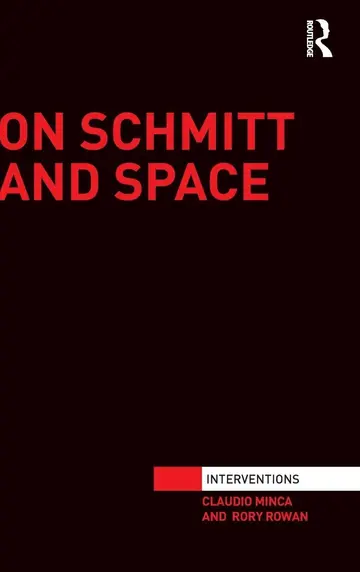 Cover of On Schmitt and Space