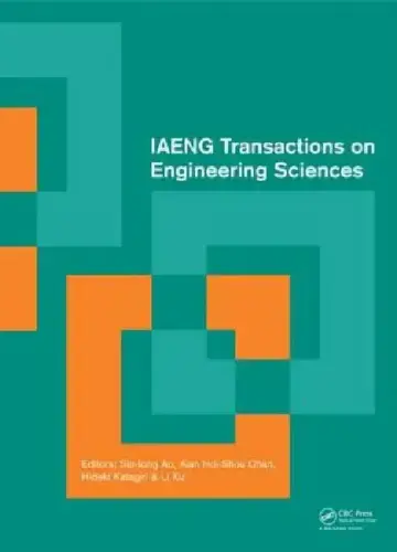 Cover of IAENG Transactions on Engineering Sciences