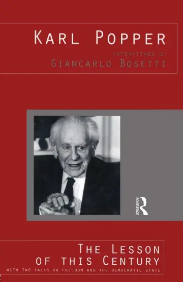 Cover of The Lesson of This Century