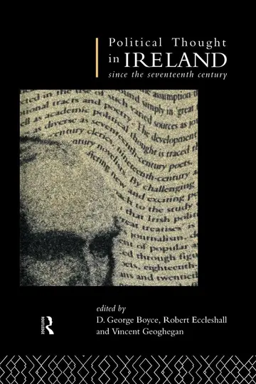 Cover of Political Thought in Ireland Since the Seventeenth Century