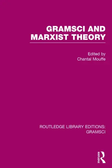 Cover of Gramsci and Marxist Theory