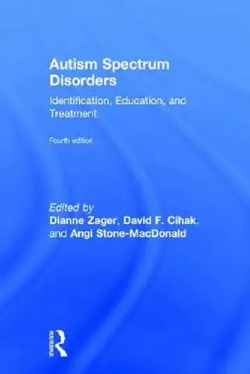 Cover of Autism Spectrum Disorders