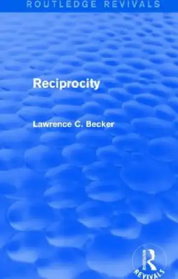 Cover of Reciprocity (Routledge Revivals)