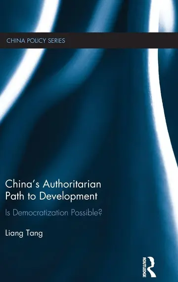 Cover of China's Authoritarian Path to Development