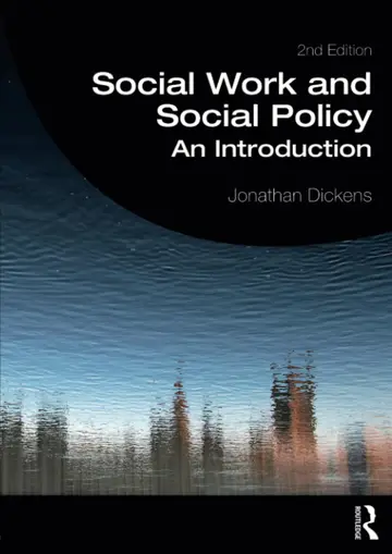 Cover of Social Work and Social Policy