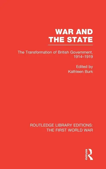 Cover of War and the State