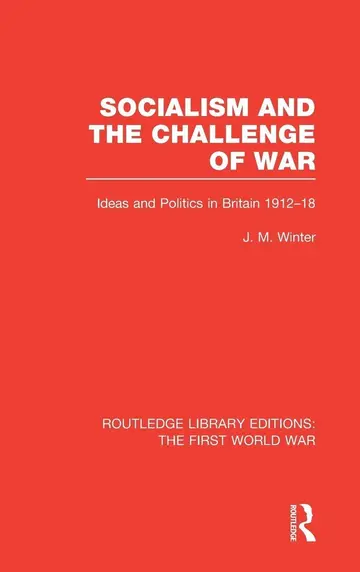 Cover of Socialism and the Challenge of War