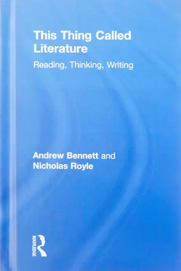 Cover of This Thing Called Literature