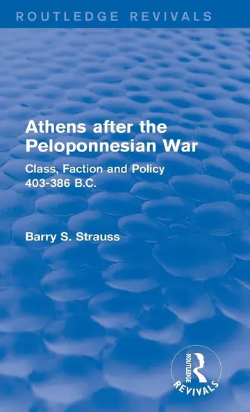 Cover of Athens After the Peloponnesian War