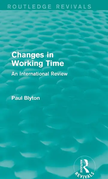 Cover of Changes in Working Time