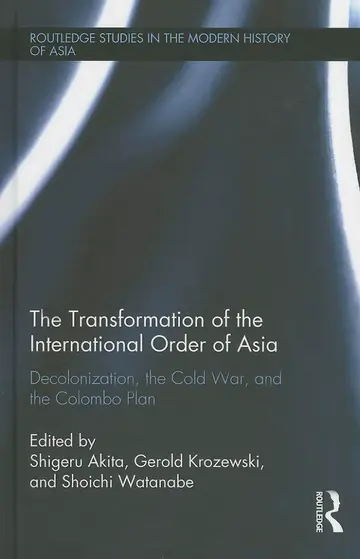 Cover of The Transformation of the International Order of Asia