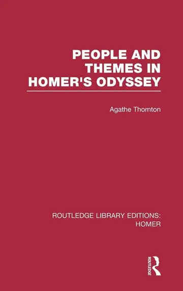 Cover of People and Themes in Homer's Odyssey