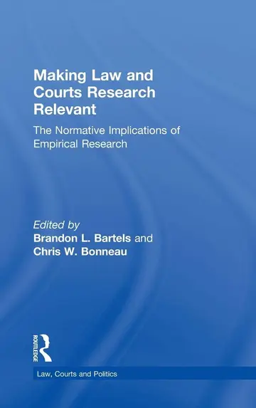 Cover of Making Law and Courts Research Relevant