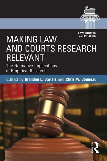 Cover of Making Law and Courts Research Relevant
