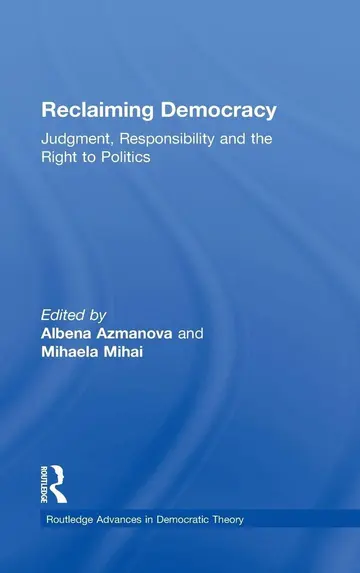 Cover of Reclaiming Democracy