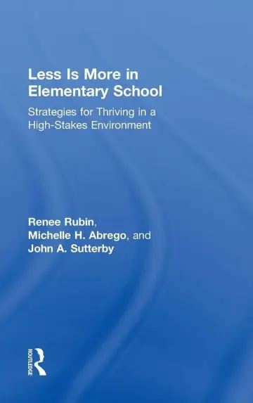 Cover of Less Is More in Elementary School