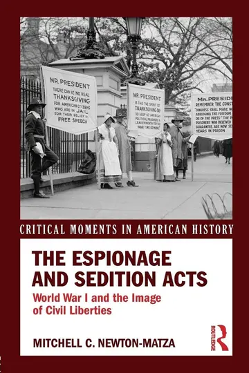 Cover of The Espionage and Sedition Acts