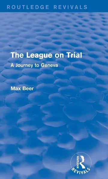 Cover of The League on Trial
