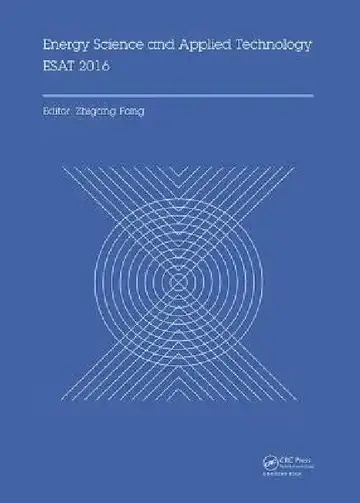 Cover of Energy Science and Applied Technology Esat 2016