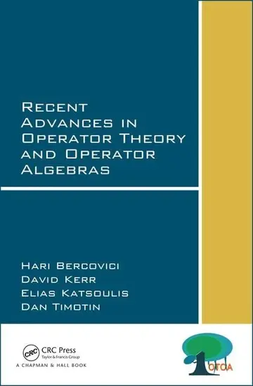 Cover of Recent Advances in Operator Theory and Operator Algebras