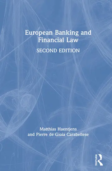 Cover of European Banking and Financial Law 2e