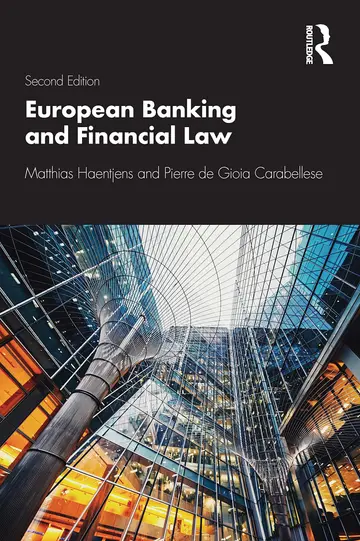 Cover of European Banking and Financial Law 2e