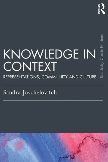 Cover of Knowledge in Context