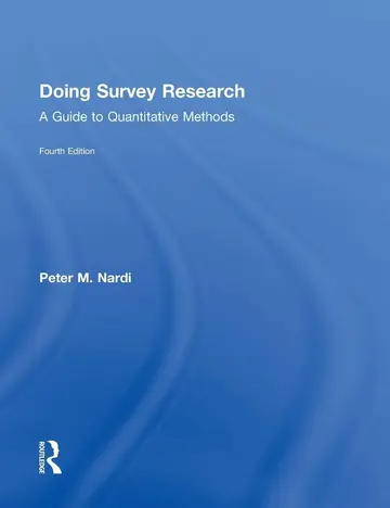 Cover of Doing Survey Research