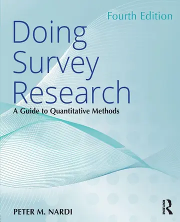 Cover of Doing Survey Research