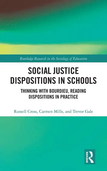 Cover of Social Justice Dispositions in Schools