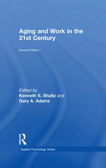 Cover of Aging and Work in the 21st Century
