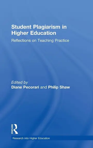 Cover of Student Plagiarism in Higher Education