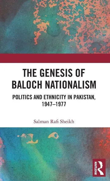 Cover of The Genesis of Baloch Nationalism