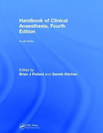 Cover of Handbook of Clinical Anaesthesia