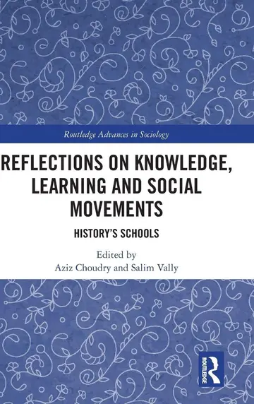 Cover of Reflections on Knowledge, Learning and Social Movements