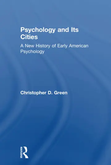 Cover of Psychology and Its Cities