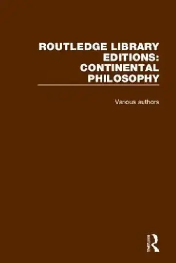 Cover of Continental Philosophy