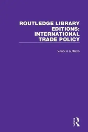 Cover of International Trade Policy