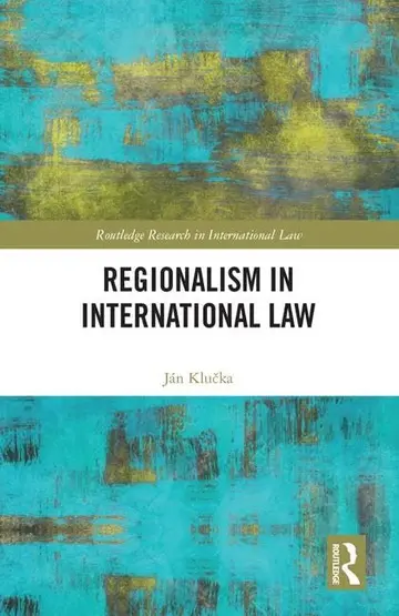 Cover of Regionalism in International Law