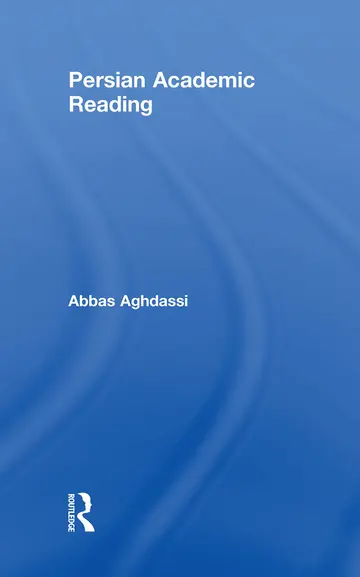 Cover of Persian Academic Reading