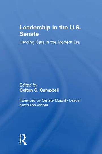 Cover of Leadership in the U.S. Senate