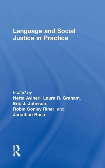 Cover of Language and Social Justice in Practice
