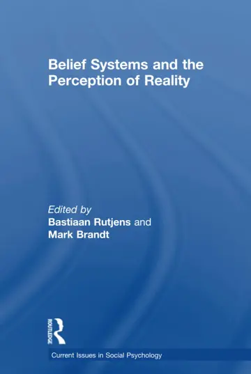 Cover of Belief Systems and the Perception of Reality