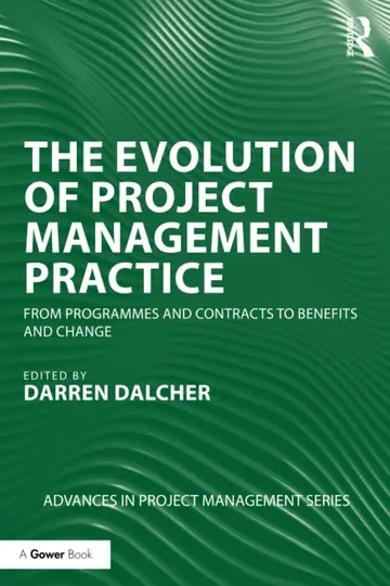 Cover of The Evolution of Project Management Practice