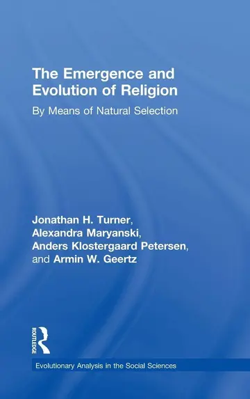 Cover of The Emergence and Evolution of Religion