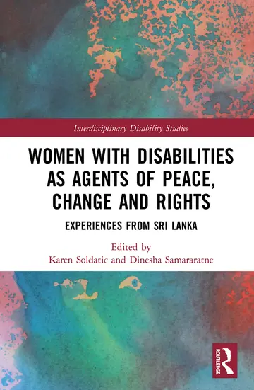 Cover of Women with Disabilities as Agents of Peace, Change and Rights