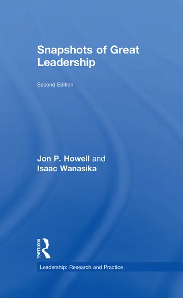 Cover of Snapshots of Great Leadership