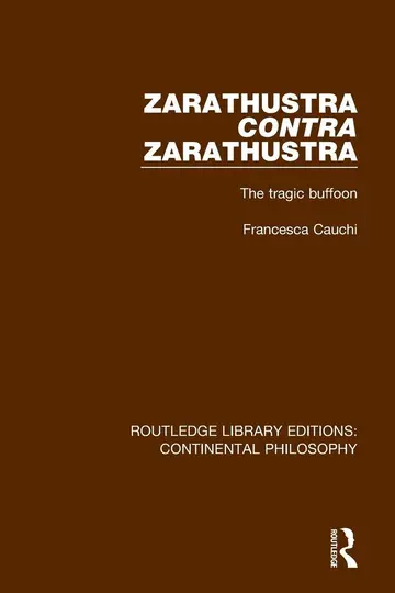 Cover of Zarathustra Contra Zarathustra