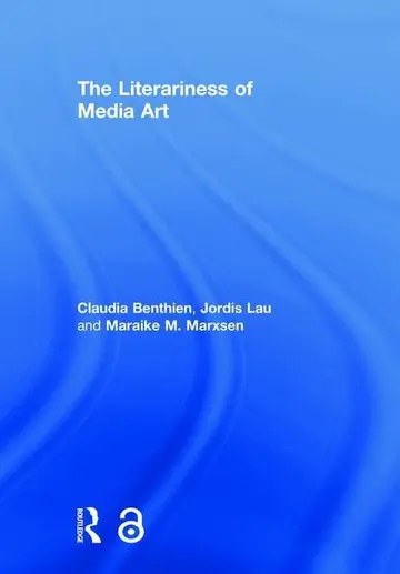 Cover of The Literariness of Media Art