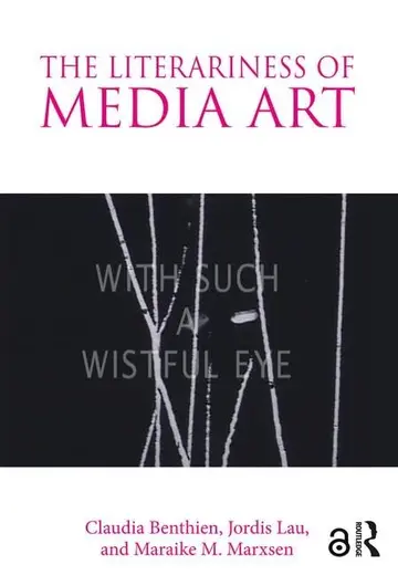 Cover of The Literariness of Media Art